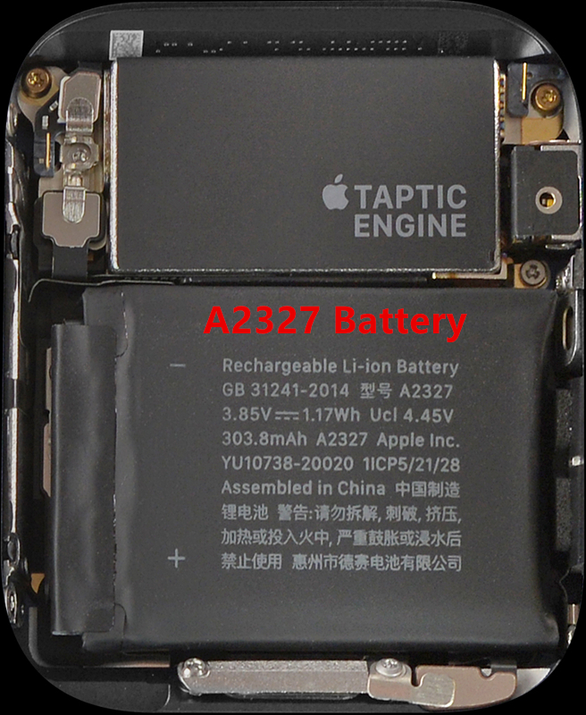TKZ Apple Watch-Serie 6 44mm Batterie