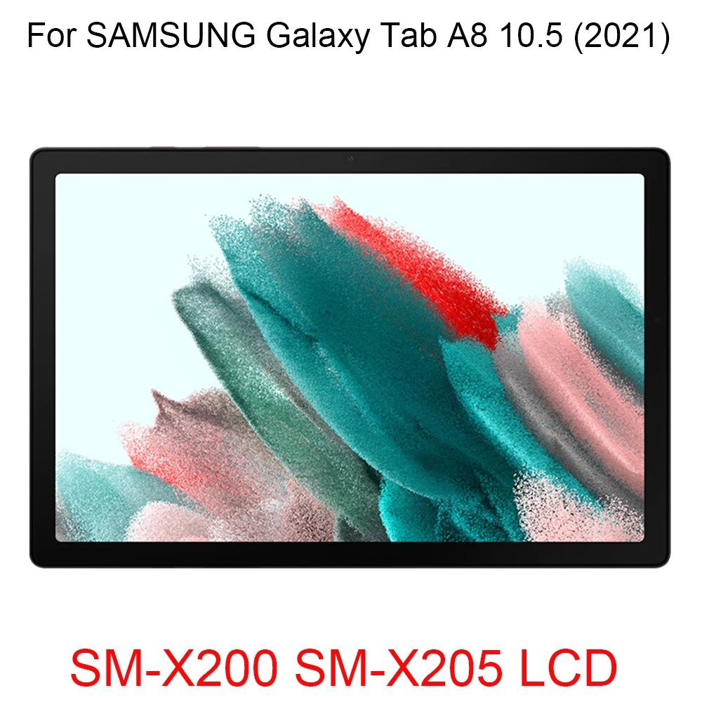 Вкладка Samsung Galaxy A8 10.5 2021 ЖК-дисплей ТКЗ для iPad -3