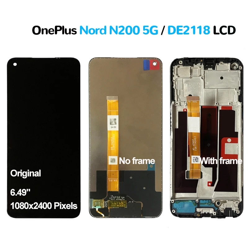 OnePlus Nord N200 5G Screen