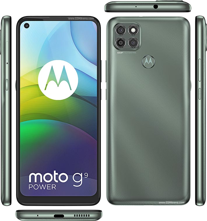 Motorola Moto G9 Power screen