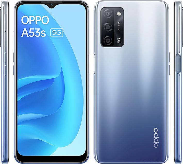 Oppo A53s 5G screen