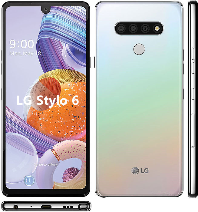 LG Style 6 LCD screen