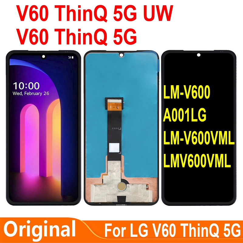 LG V60 Thinq 5G LCD display