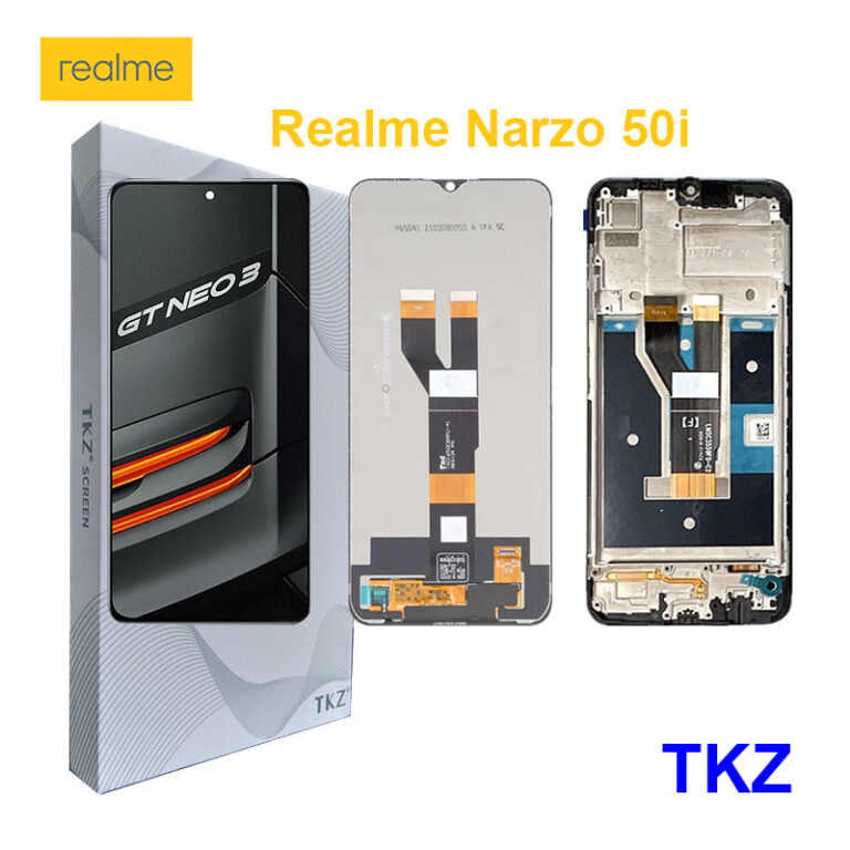 Realme Narzo 50i LCD with frame