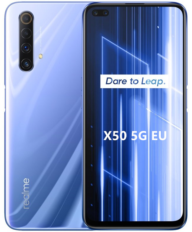 Realme X50 5G EU screen