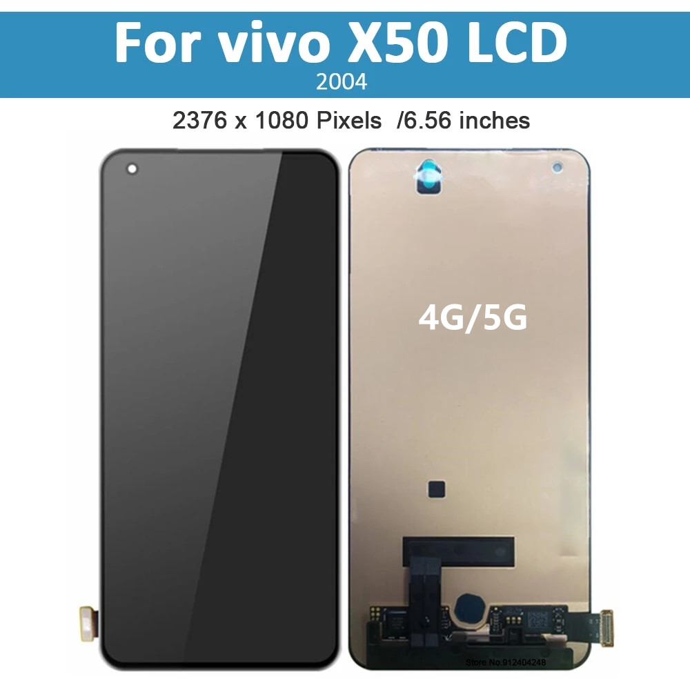 Vivo X50 4G 5G display
