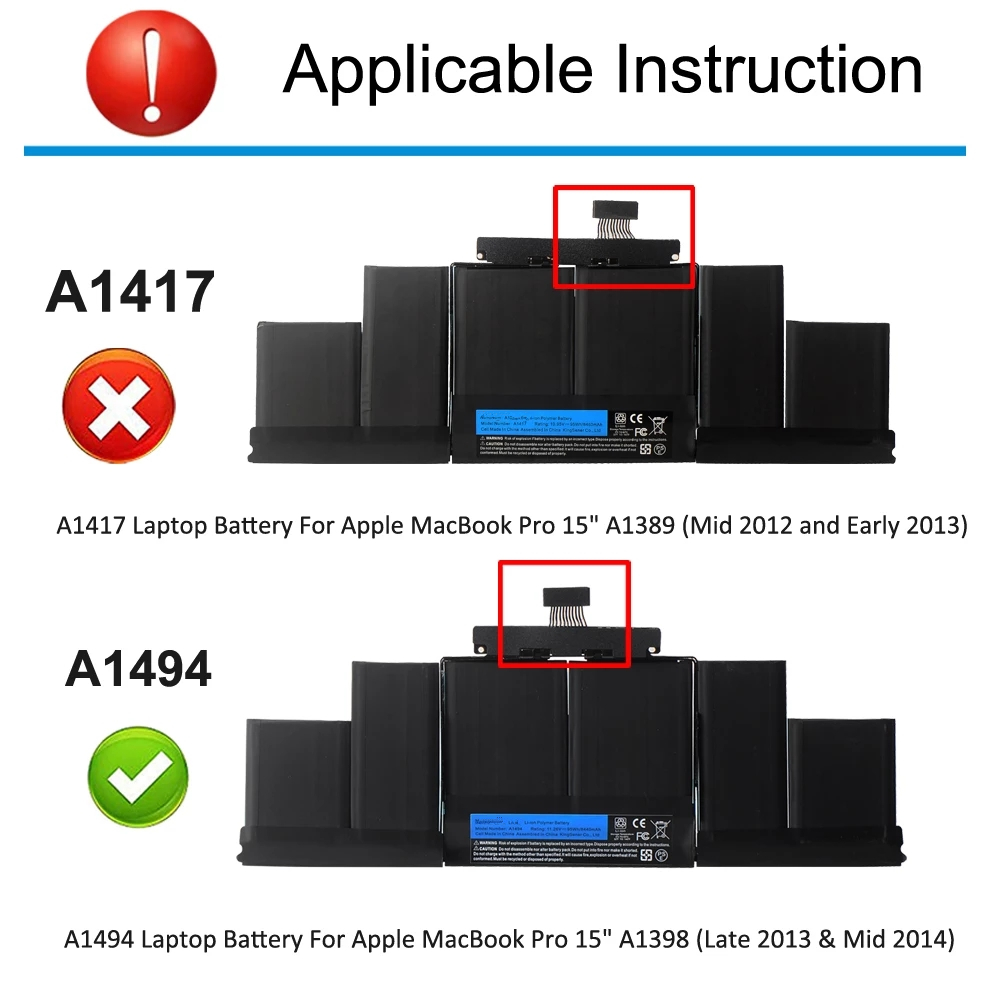 A1494 Laptop Battery