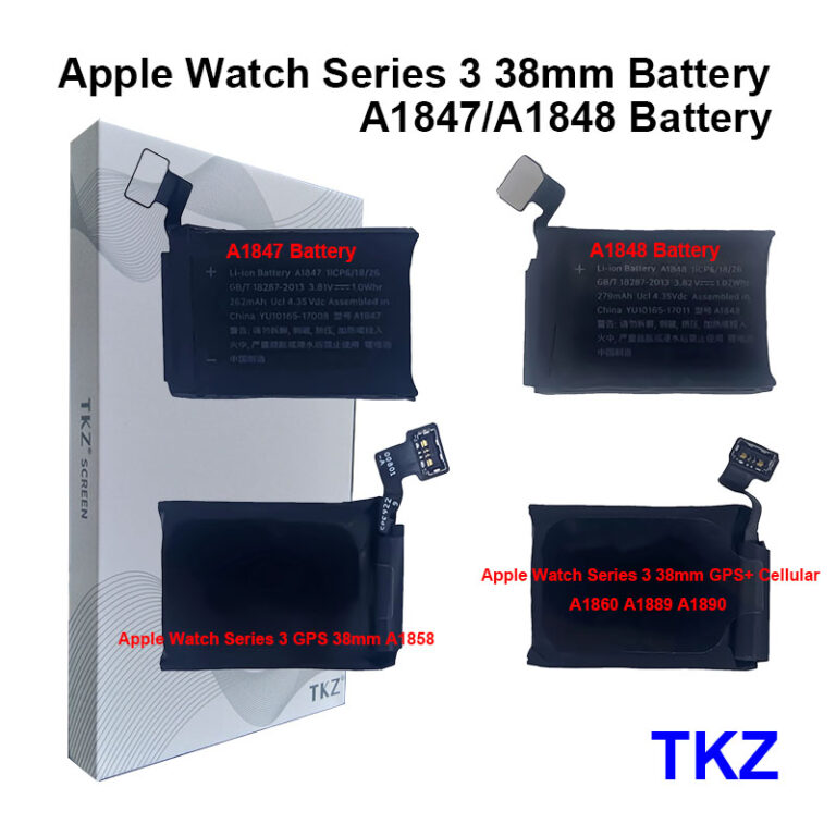 TKZ Apple Watch-Serie 3 38mm GPS+ Mobilfunkbatterie