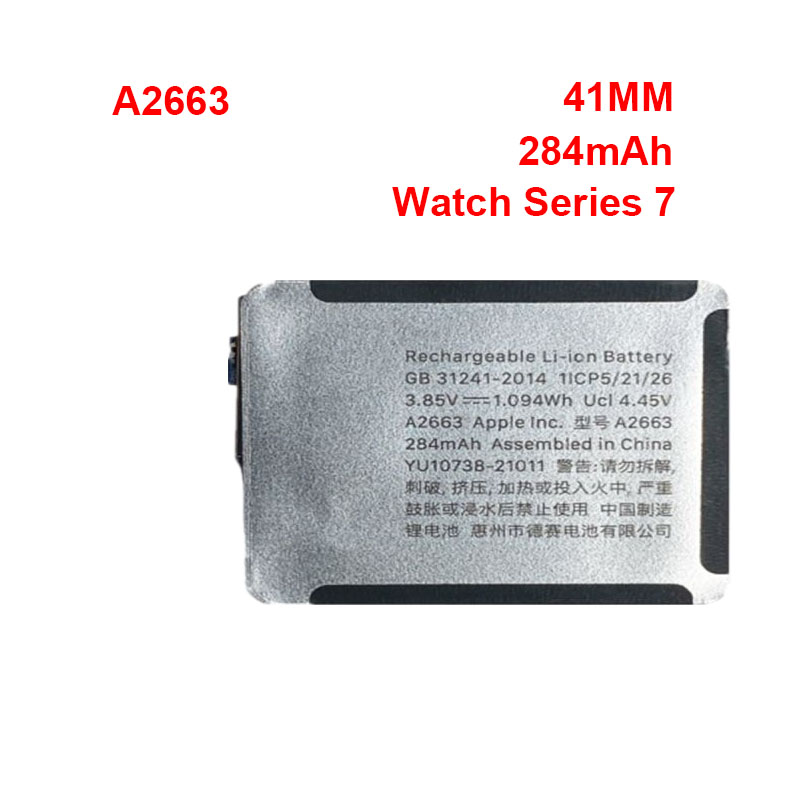TKZ Apple Watch-Serie 7 41MM Battery