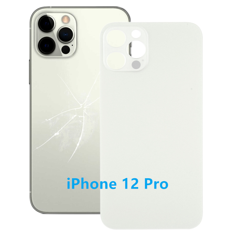iPhone 12 Pro Back Glass Battery Cover White
