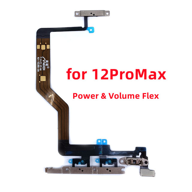 iPhone 12 Cable flexible de botón de volumen Pro Max