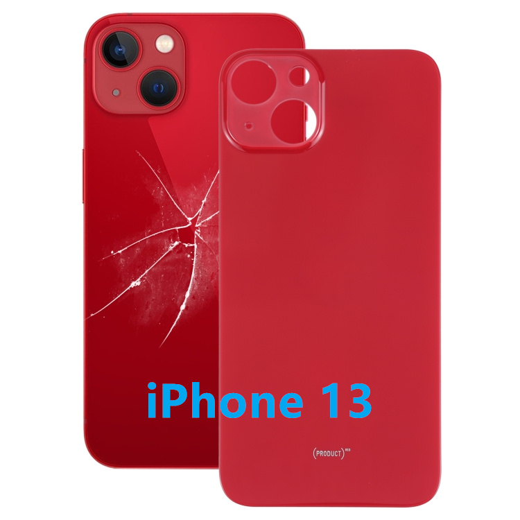 iPhone 13 Back Glass Battery Cover Red