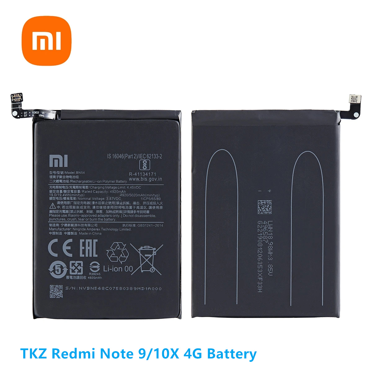 M2003J15SC Battery