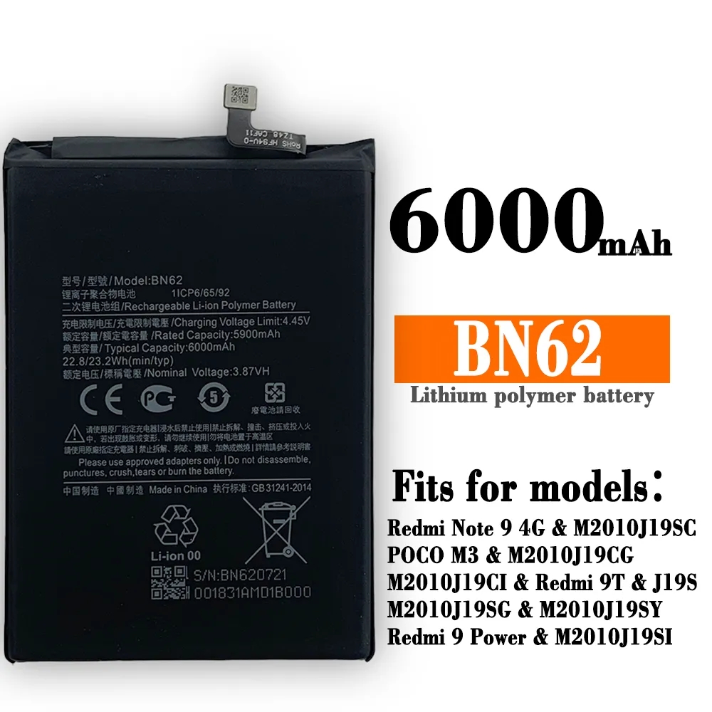 M2010J19SC Battery