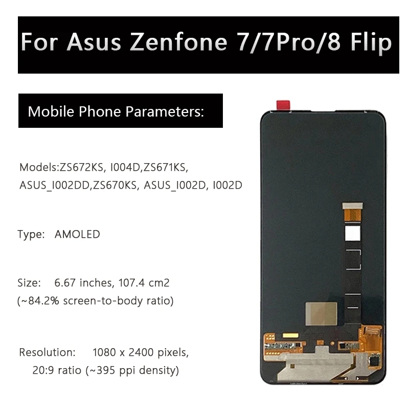 Asus Zenfone 7 Écran professionnel